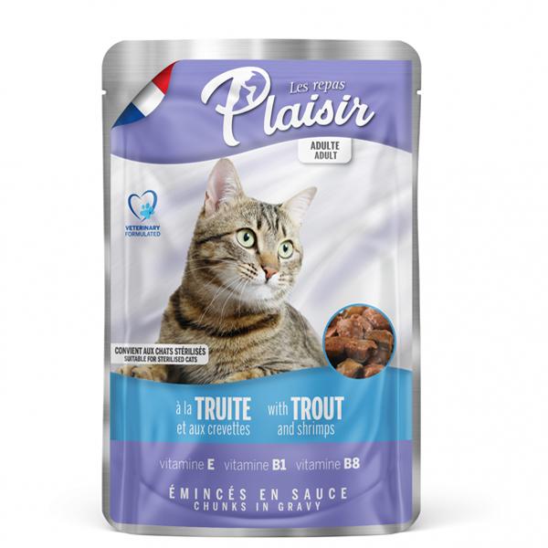 POCHON PLAISIR CREVETTE/TRUITE 100G