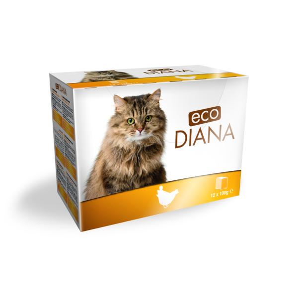 12*100G POCHONS ECO DIANA POULET