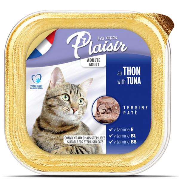 BARQUETTE PLAISIR PATE THON 100 GR