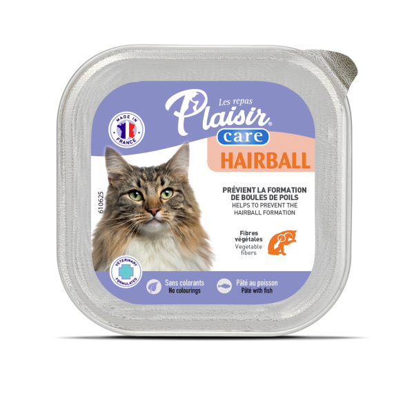 BARQUETTE PLAISIR CARE HAIRBALL  100 GR