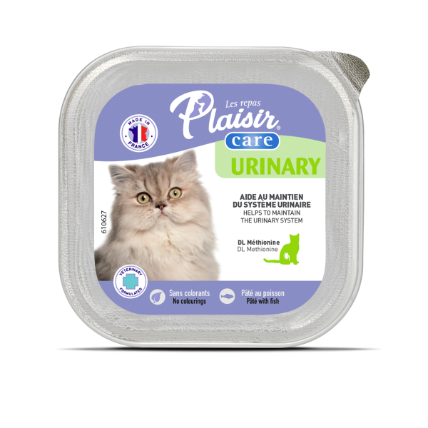 BARQUETTE PLAISIR CARE URINARY  100 GR