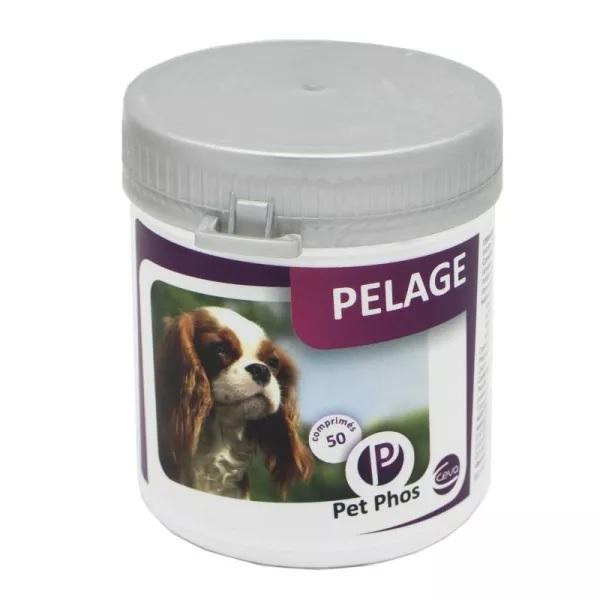 PET-PHOS  PELAGE CHIEN 50 CPR