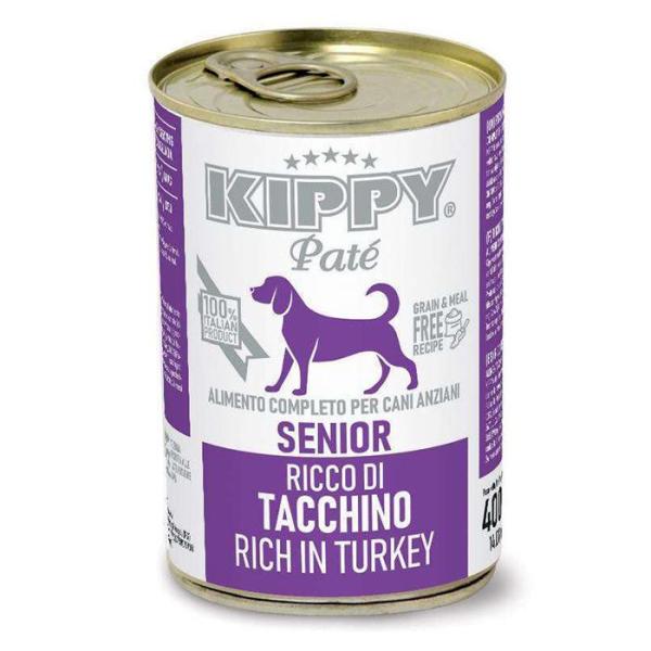 BOITE KIPPY DOG DINDE SENIOR  400 GR