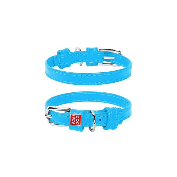 COLLIER GLAMOUR 9mm 18-21Cm BLEU