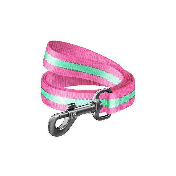 LAISSE NYLON FLUO 20mm 122_M ROSE