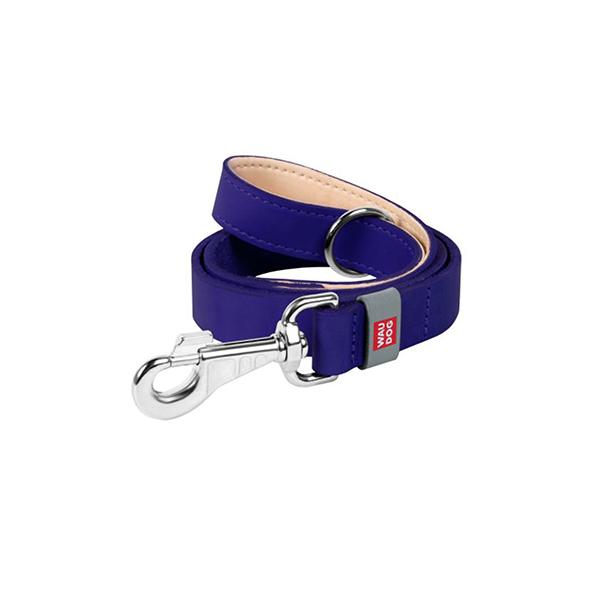 LAISSE CLASSIC CUIR 14mm 122 Cm PURPLE