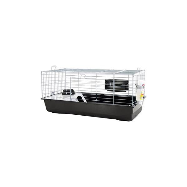 CAGE LAPIN NERO 3 100*50*45 NOIR