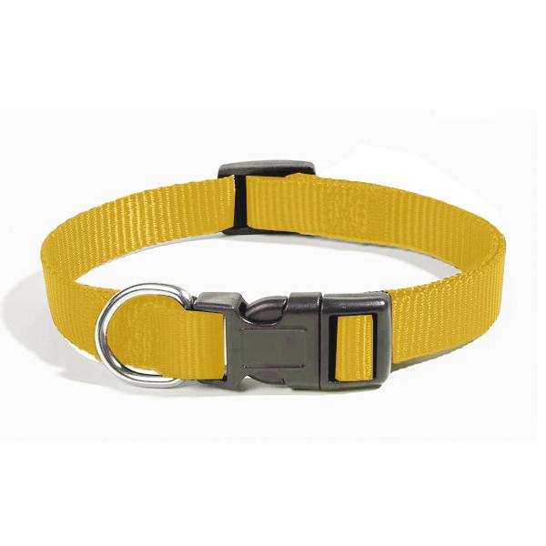 COLLIER NYLON ZANILOVE 10 MM JAUNE