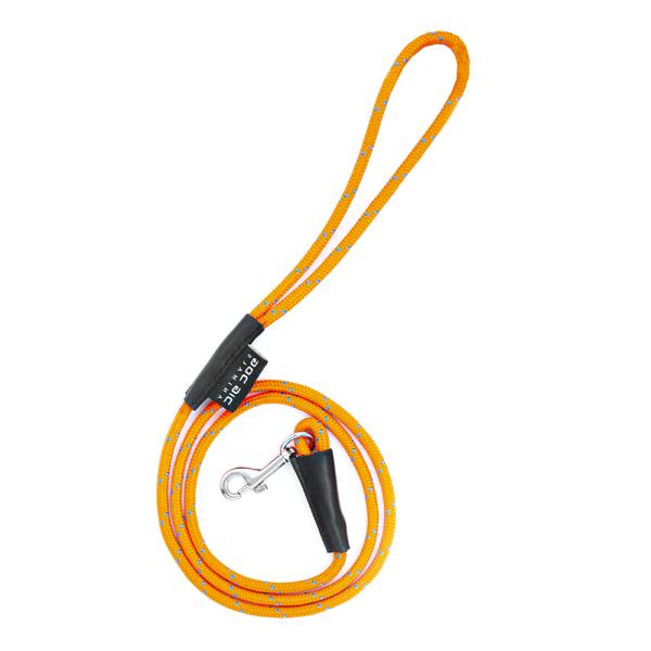 LAISSE CORDE 6 mm ORANGE