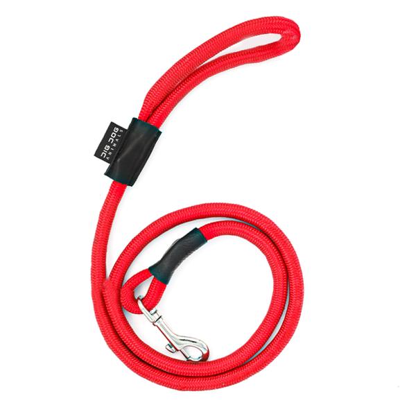 LAISSE CORDE 12 mm ROUGE