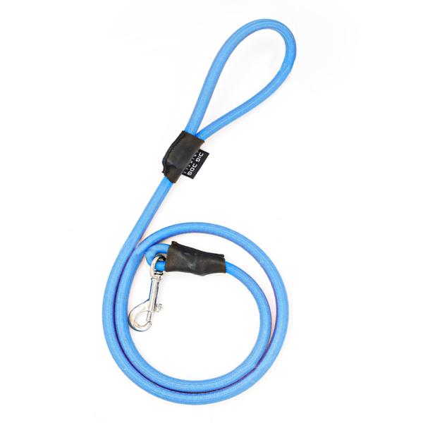 LAISSE CORDE 12 mm CONFORT BLEUE