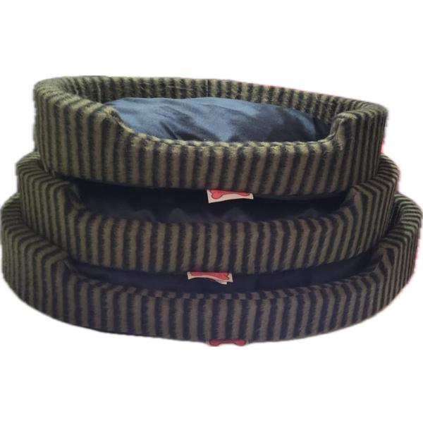 CORBEILLE VERT NOIR L