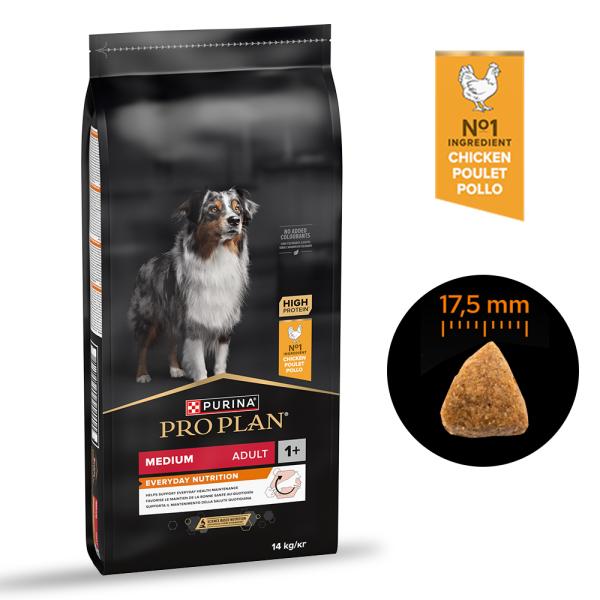 PP MEDIUM ADULT DOG CHICKEN 14KG 