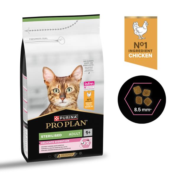 PP STERILISED DELICATE CAT CHICKEN 1.5KG 