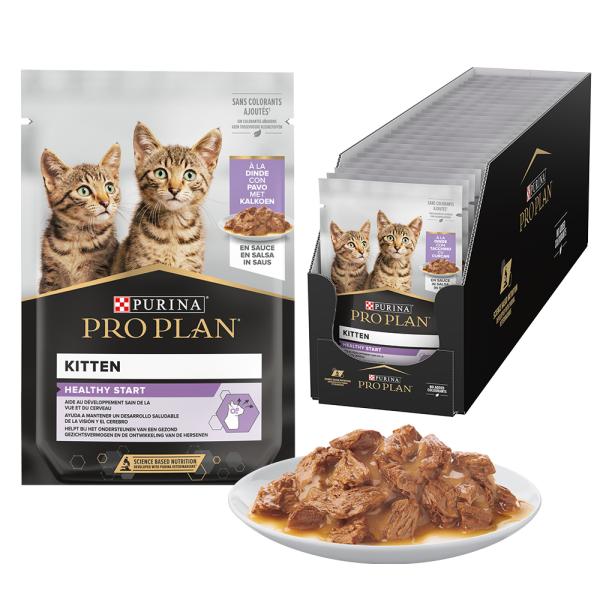 PP KITTEN POUCH  TURKEY 85G 