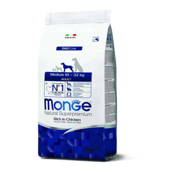 MONGE MEDIUM Adult 3KG