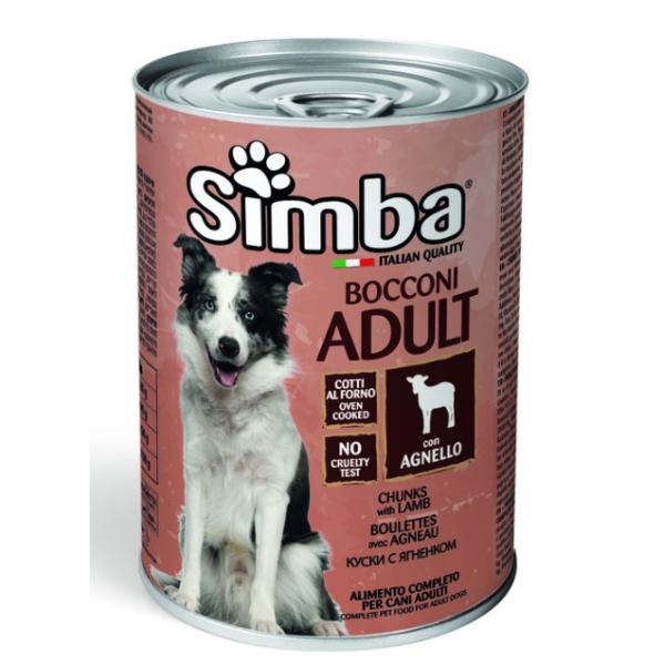 BOITE SIMBA DOG WITH LAMB 415GR