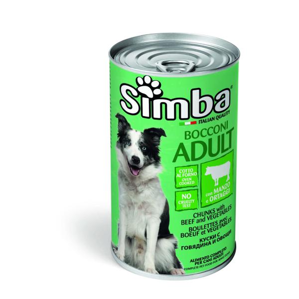 SIMBA DOG BOEUF ET LEGUMES 1.230Kg