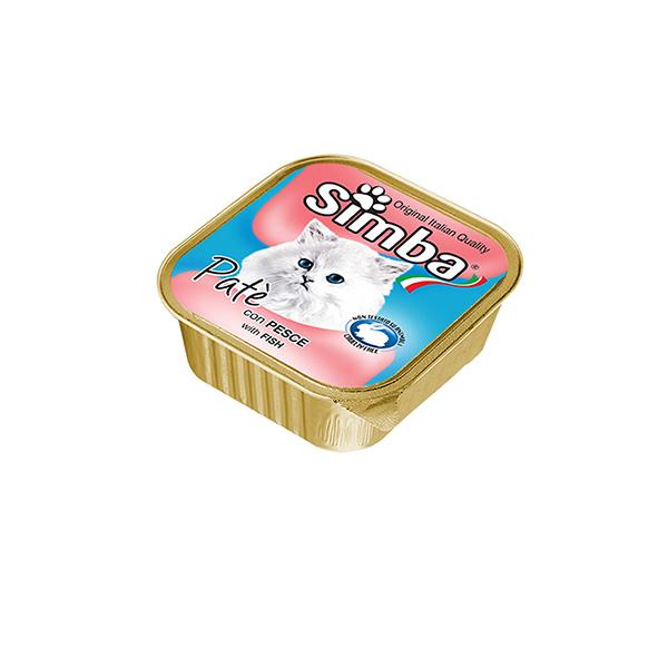 BARQUETTE CHAT SIMBA POISSON 100GR