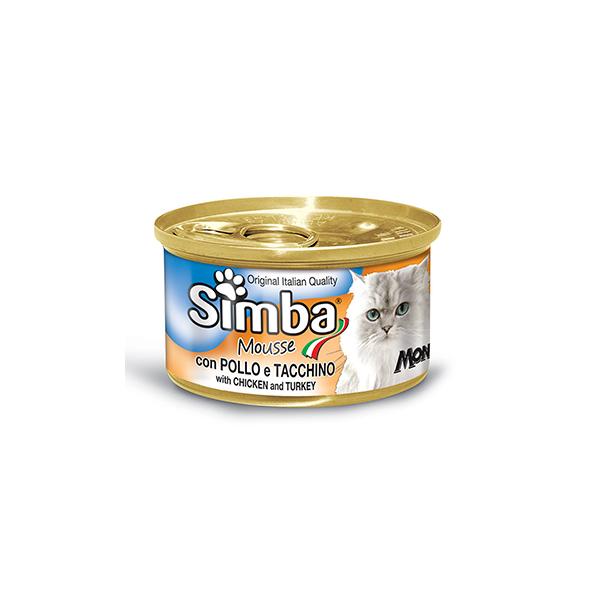 BOITE SIMBA CAT WITH CHICKEN/TURKEY 85 GR