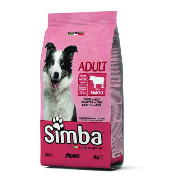 SIMBA DOG CROQUETTES BOEUF 4KG