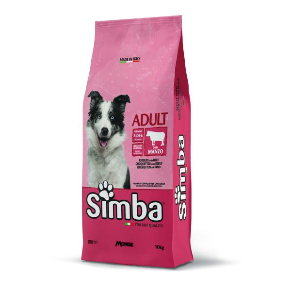 SIMBA DOG CROQUETTES BEEF 10 KG