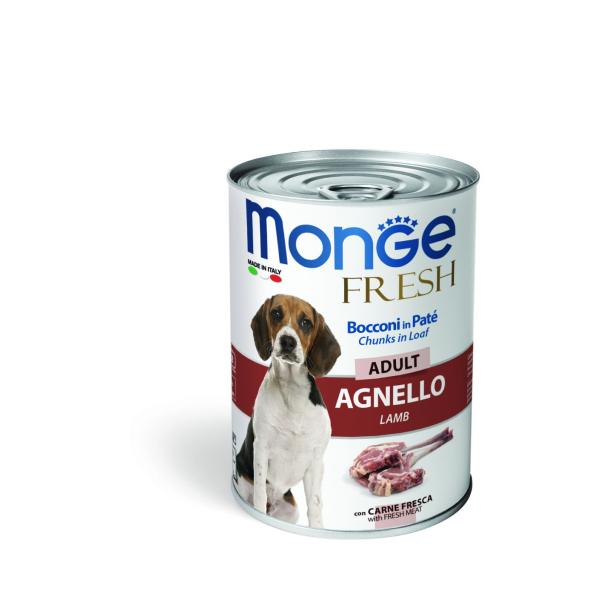 BOITE MONGE DOG Agneau 400 GR