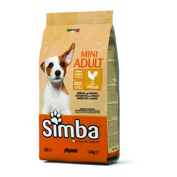SIMBA DOG MINI ADULT CHICKEN 1,5KG