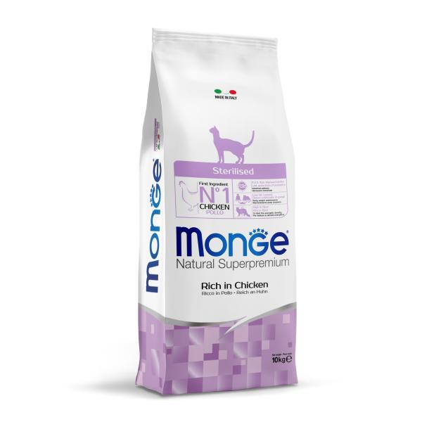 MONGE CAT Sterilised 10 KG