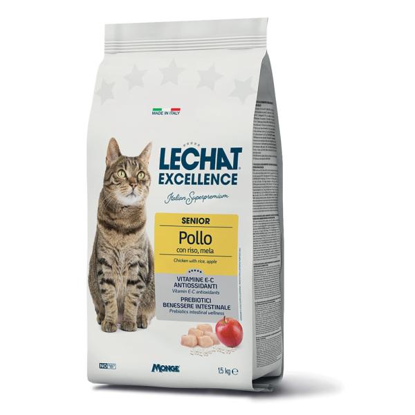 LECHAT EXC. SENIOR POULET 1.5KG