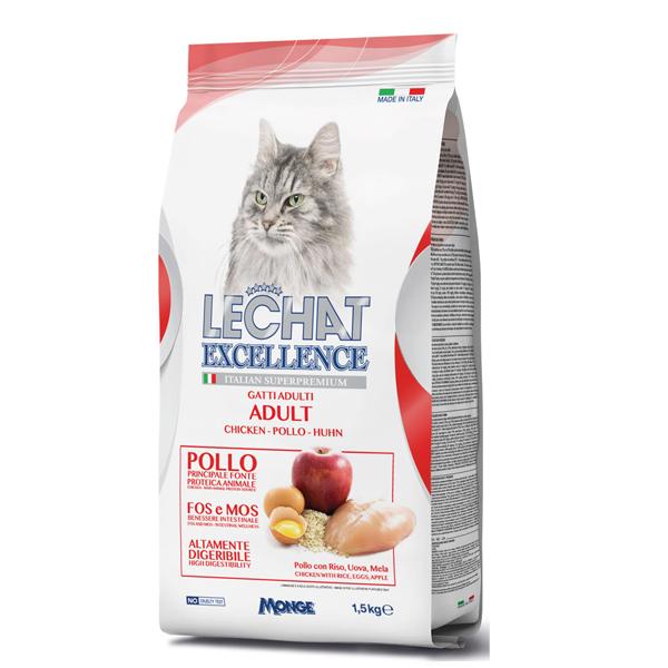 LECHAT EXC. ADULT POULET 1.5KG