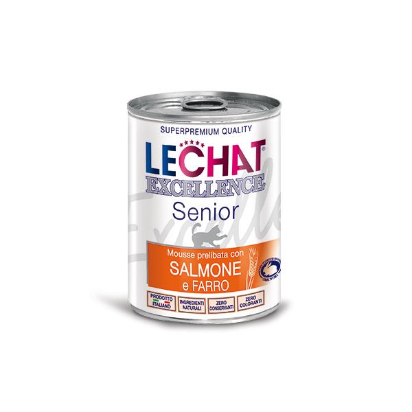 LECHAT EXC. SENIOR SALMON 400GR