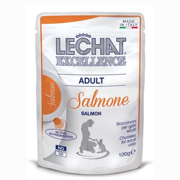 POCHON LECHAT ADULT SAUMON 100G