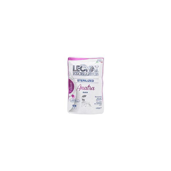 POCHON LECHAT STERILISE CANARD 100G