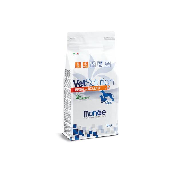MONGE VETSOLUTION CANINE RENAL/OXALATE 2KG
