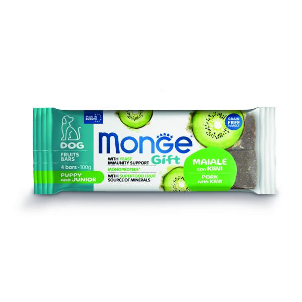 MONGEGIFT PUPPY FBAR POR/KIWI 100g