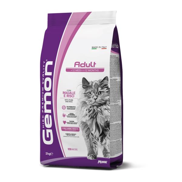 GEMON CAT ADULT PORK/RICE 2kG