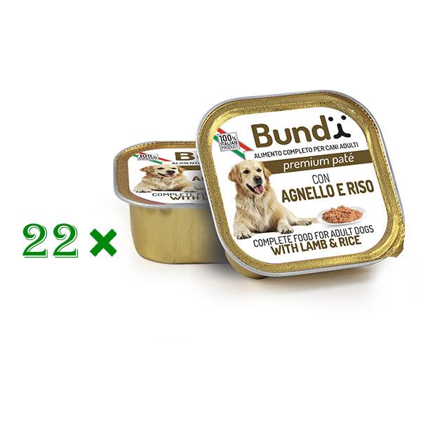 22*BARQUETTE BUNDY LAMB RICE 150G