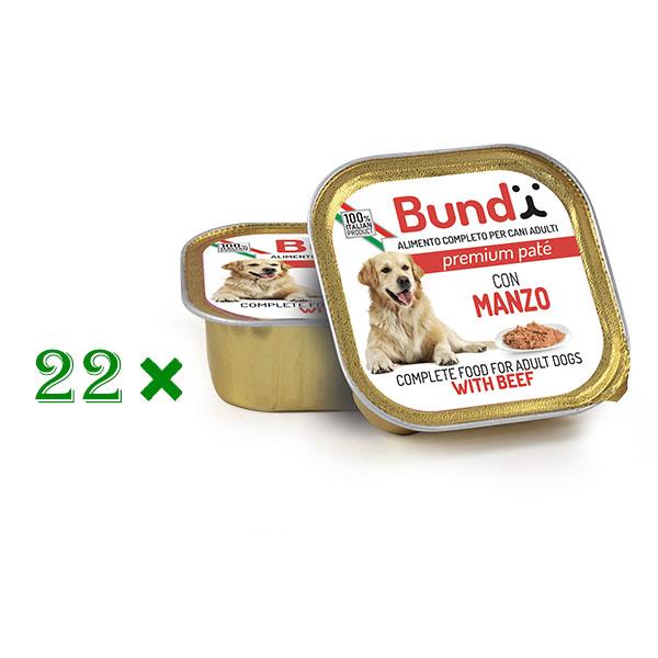 22*BARQUETTE BUNDY BEEF 150G