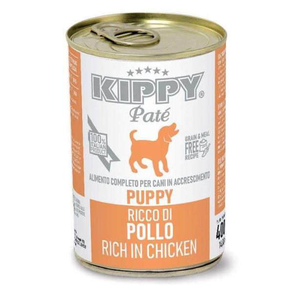 BOITE KIPPY DOG PUPPY POULET 400 GR 