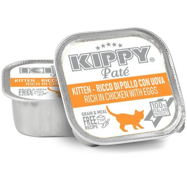 BARQUETTE KIPPY CHAT KITTEN POULET 90 GR