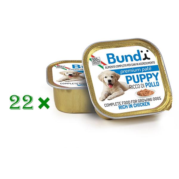 22*BARQUETTE BUNDY PUPPY 150GR