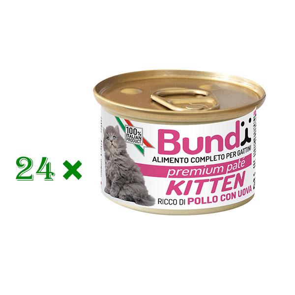 24*BUNDY KITTEN CHICKEN EGGS 200 GR