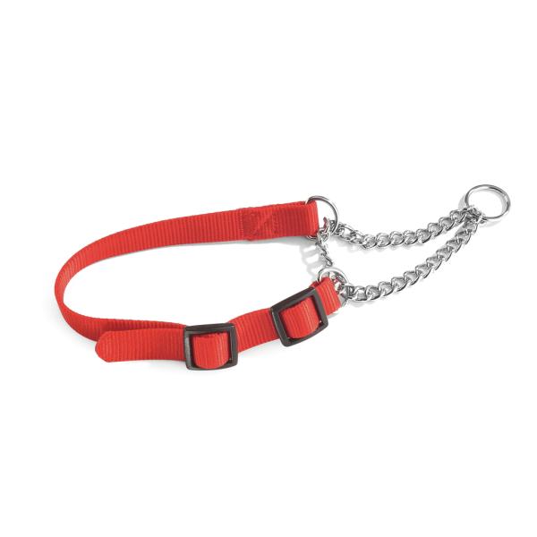 COLLIER NYLON SEMI-ETRANGLEUR CAMON  18X560MM ROUGE