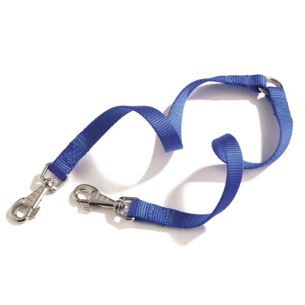LAISSE DOUBLE CAMON 15X350 MM BLEU