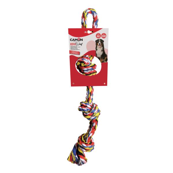 DOG TOY CAMON OS DE COTON*500GR*63CM