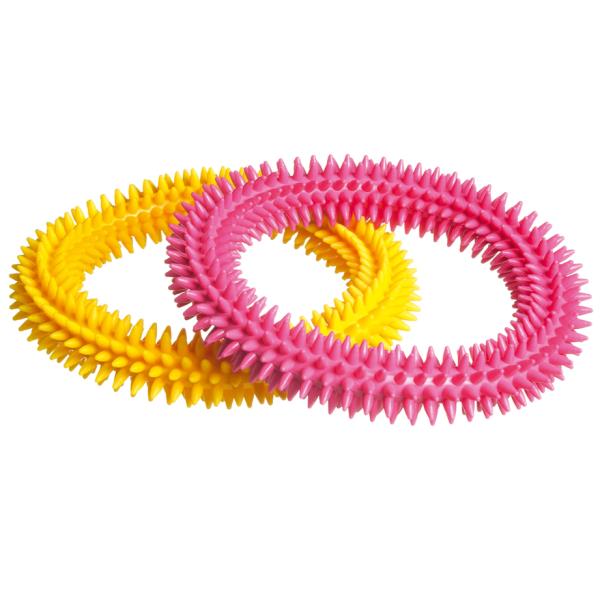DOG TOY CAMON ANNEAU EN CAOUTCHOUC DE MASSAGE 16CM