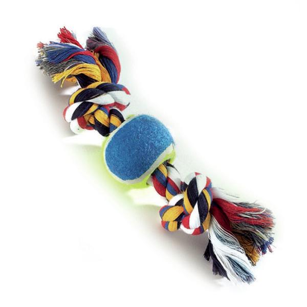 DOG TOY CAMON BALLE EN OS DE COTON*20CM*80G