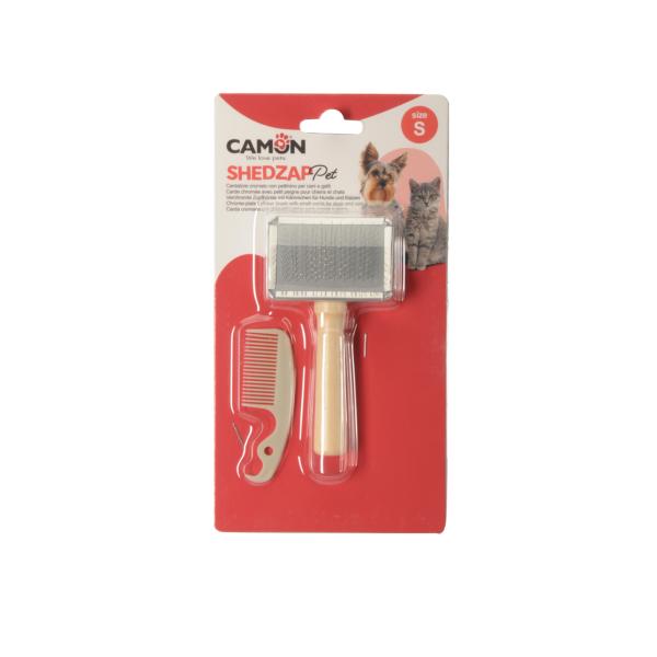 CARDEUR EN CHROME AVEC PEIGNE CAMON S