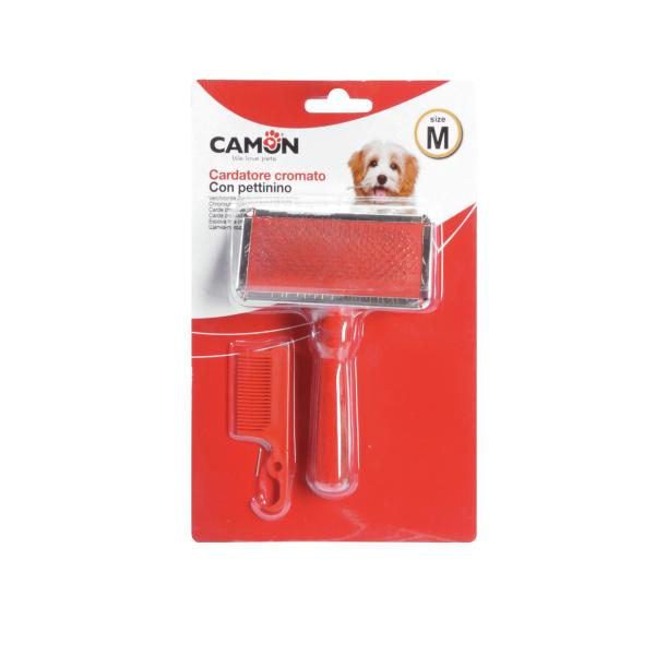 CARDEUR EN CHROME AVEC PEIGNE CAMON M